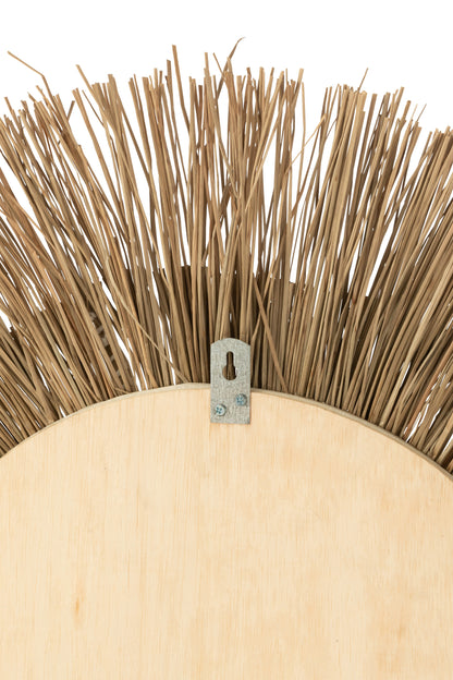 Spiegel Melissa Stro Natuur/Wit Groot