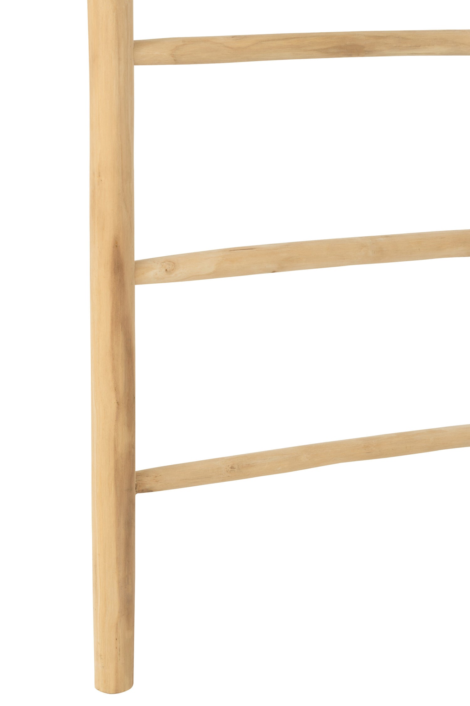 J-Line Ladder 5 Treden Teakhout Natuur