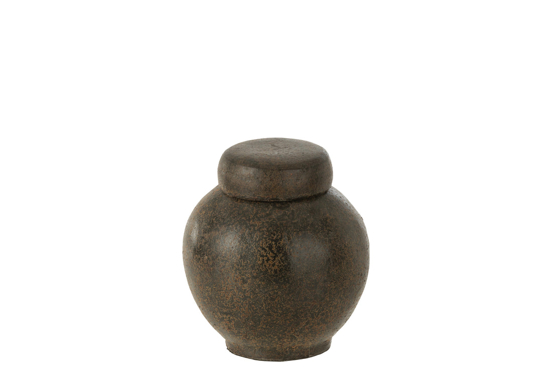 Pot met deksel Terracotta Bruin Klein