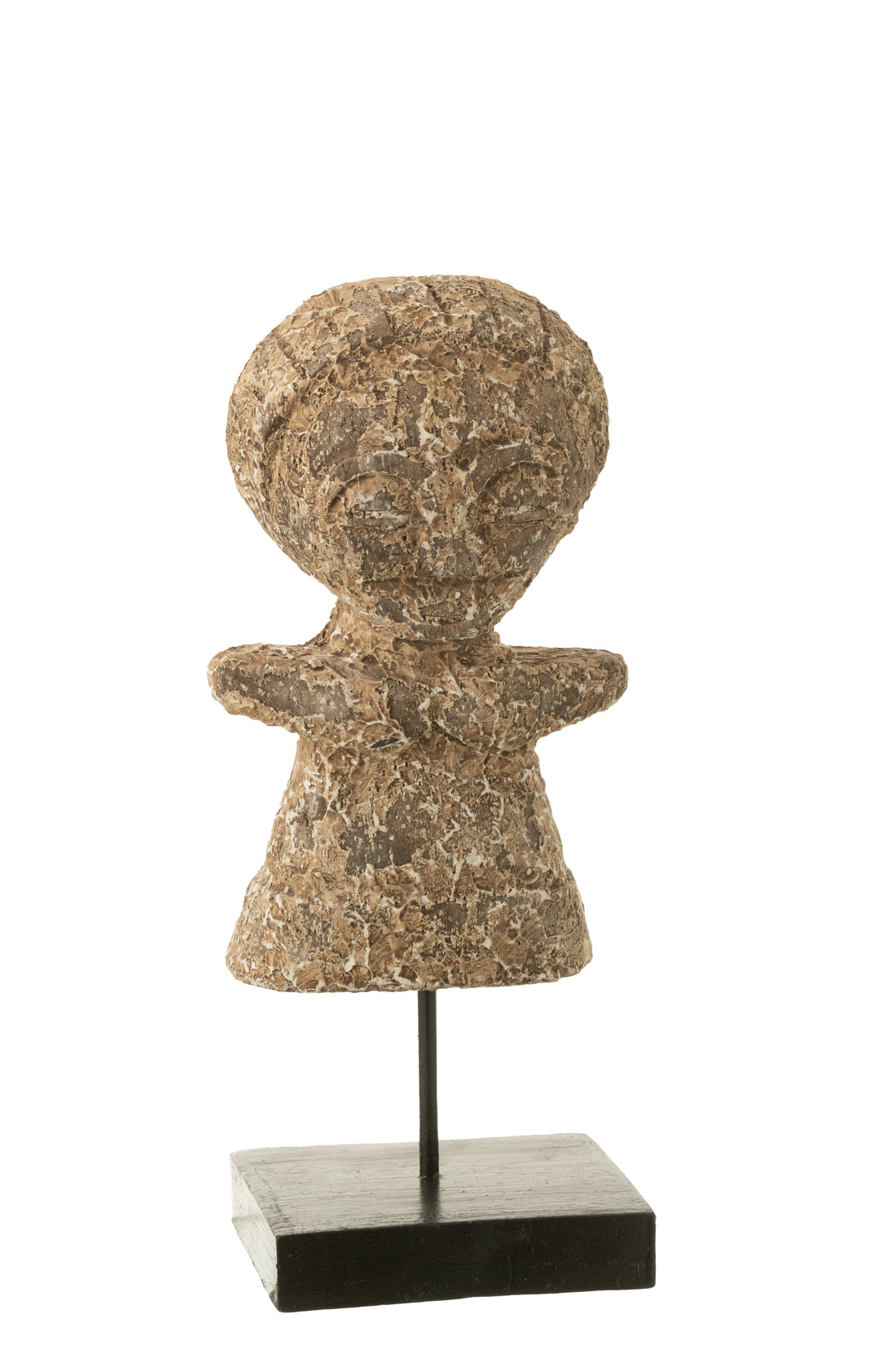 Beeld Ying Albasia Hout Natuurlijk Klein