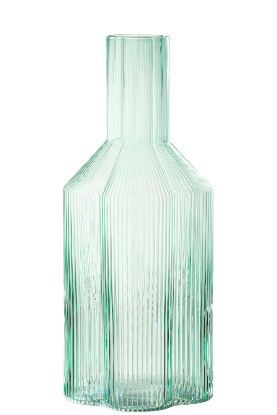 J-Line Karaf Fiore - glas - aqua