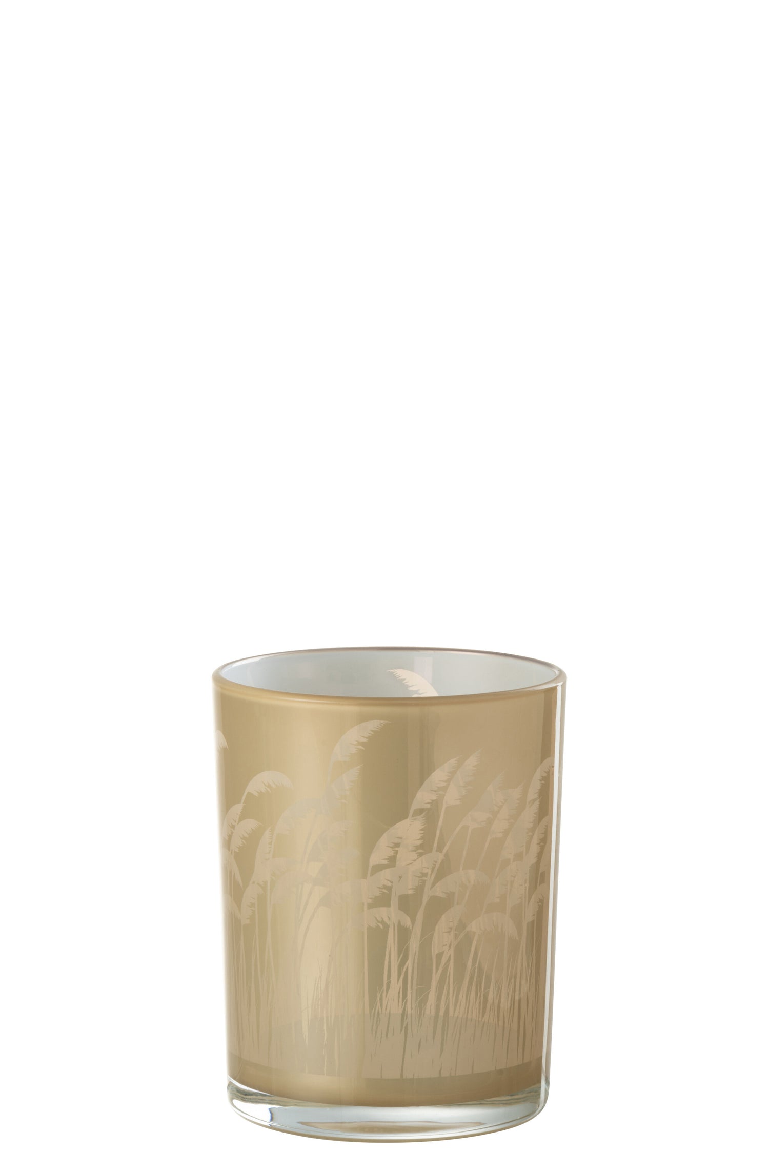 Orkaan Pampas Glas Beige/Wit Klein