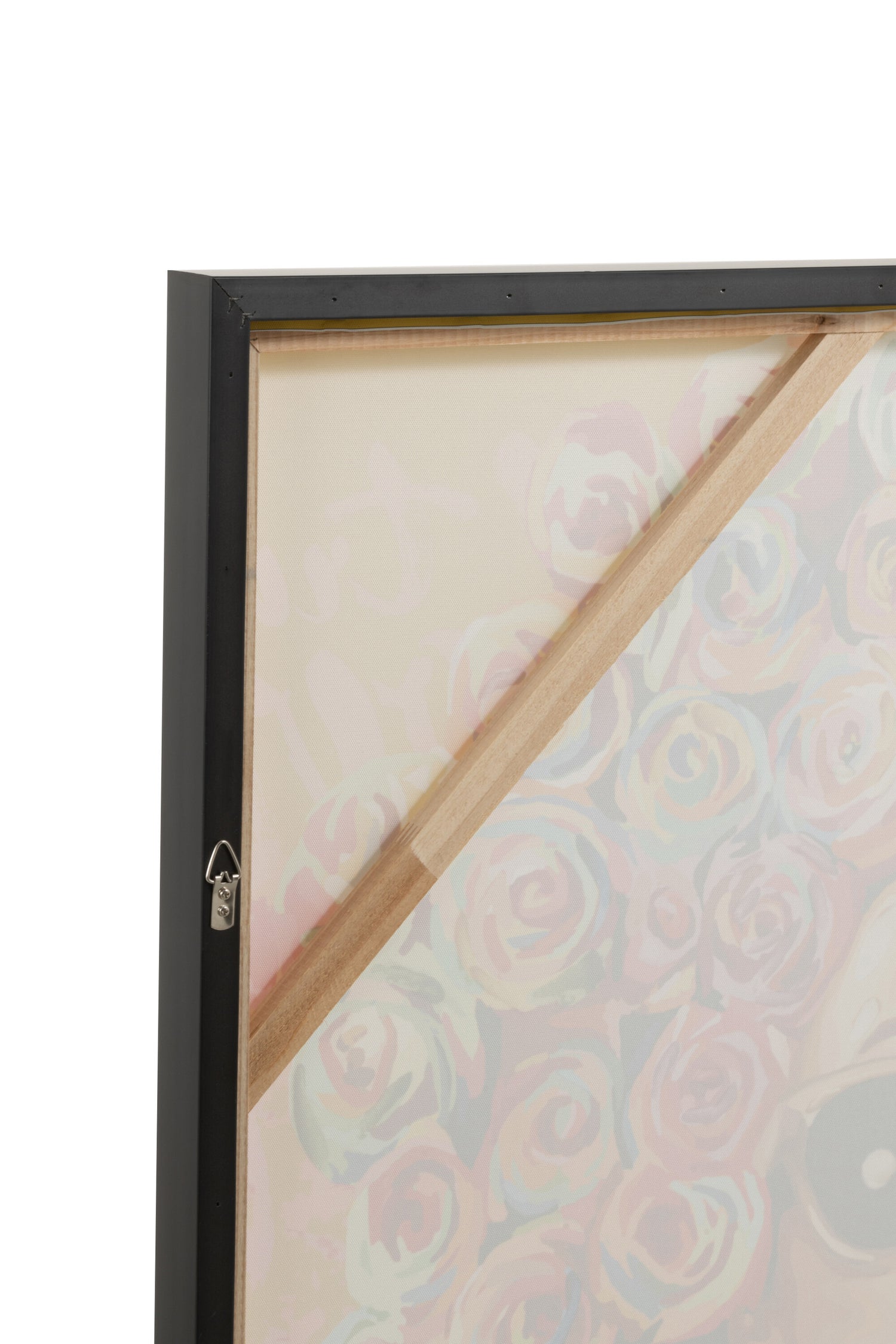 Wanddecoratie Graffiti Vrouw Lippenstift Canvas/Verf Mix