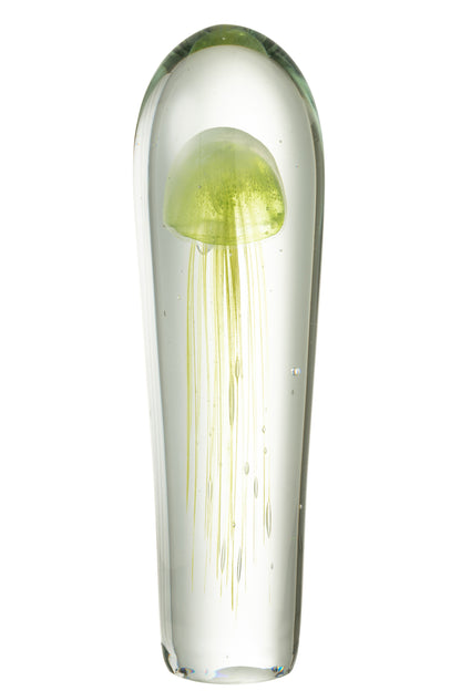 Papiergewicht Kwal Glas Groen Extra Groot