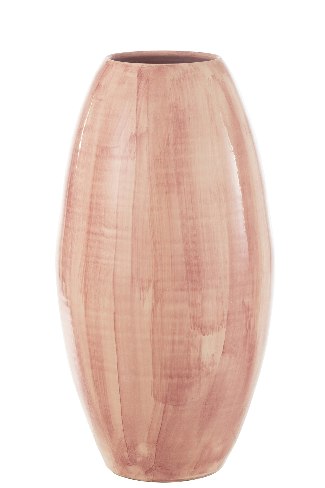 Vaas Handbeschilderd Keramiek Roos