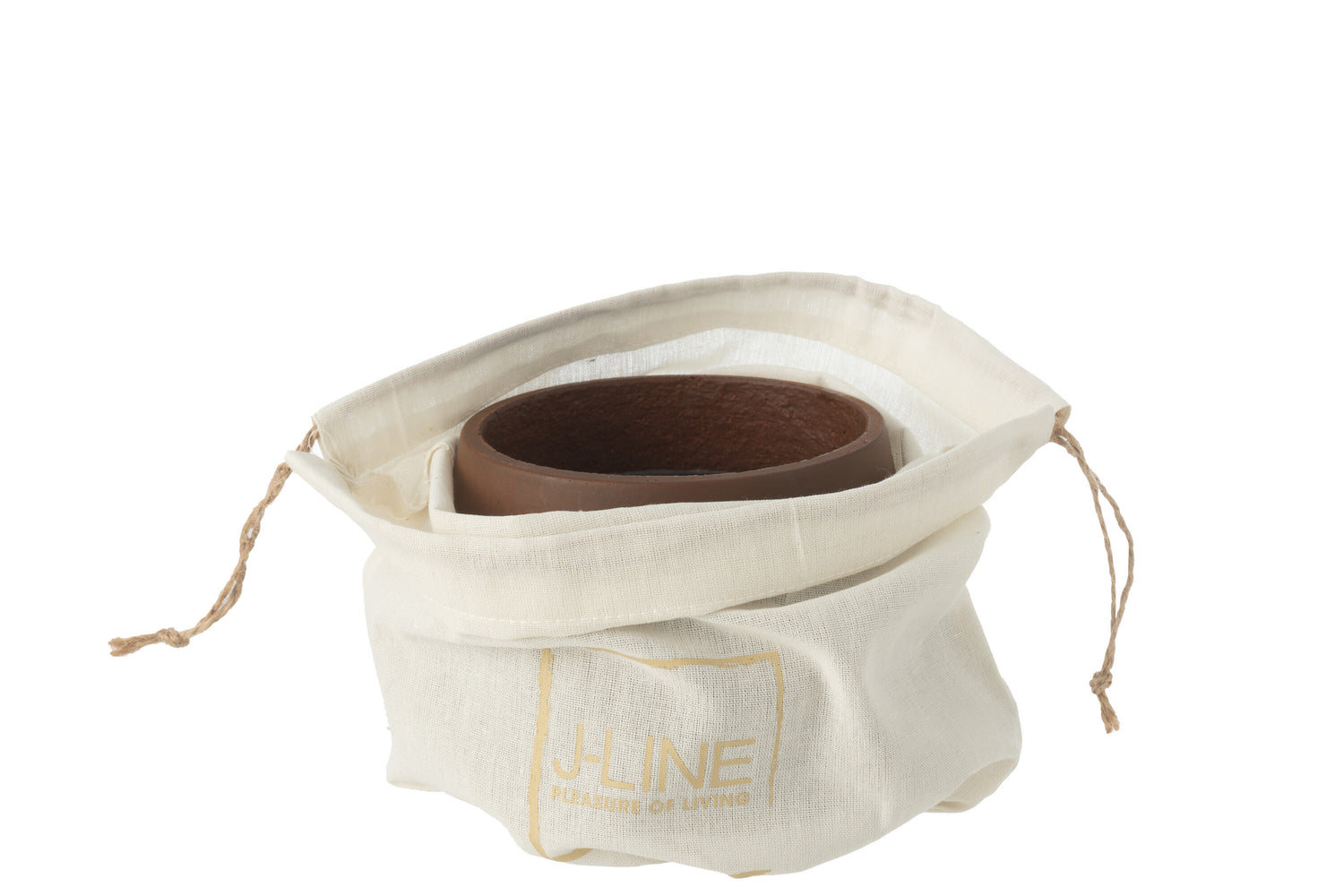 J-Line Buitenkaars Cement Bruin Small - 18U