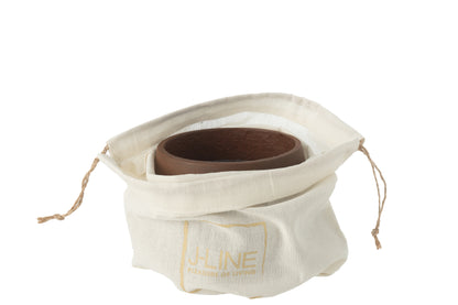 J-Line Buitenkaars Cement Bruin Small - 18U