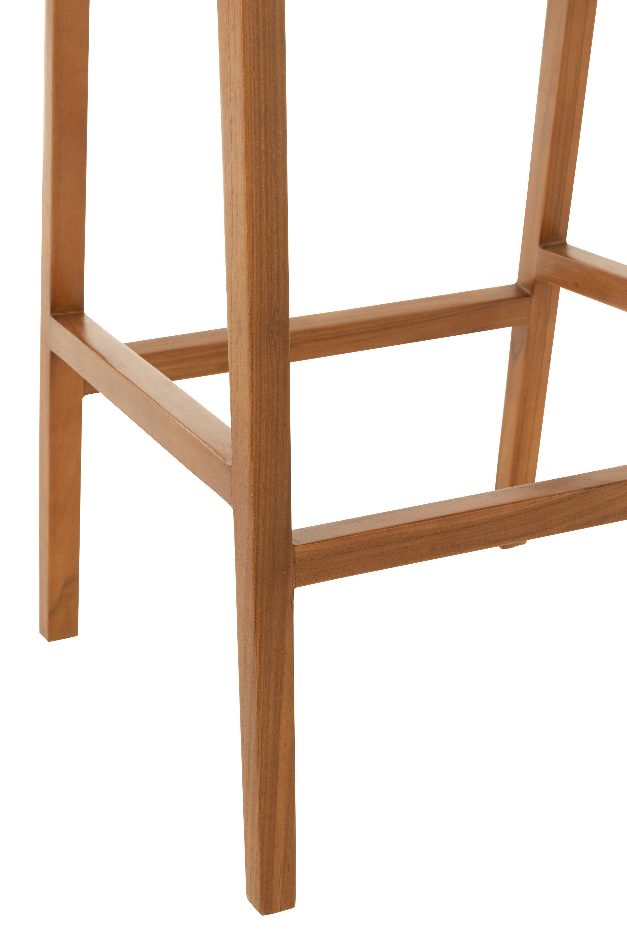 Barkruk Emma Teak Bruin