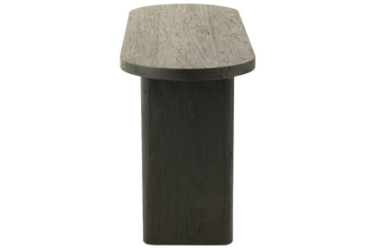 J-Line tafel Teak - hout - zwart