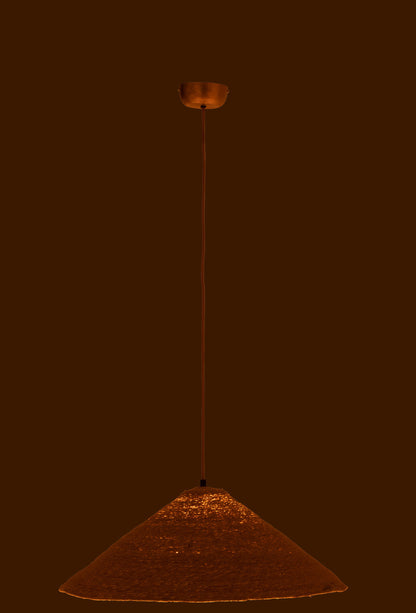 J-Line Hangende Lamp Hoed Moonj Gras Naturel Small