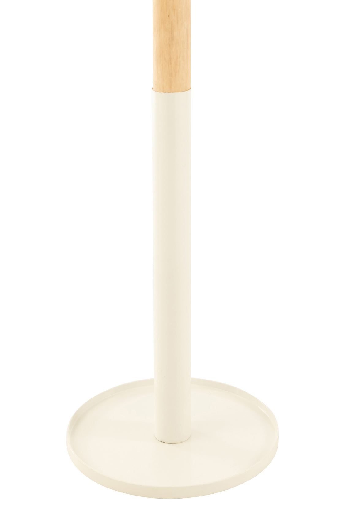 J-Line kapstok - hout - wit/naturel