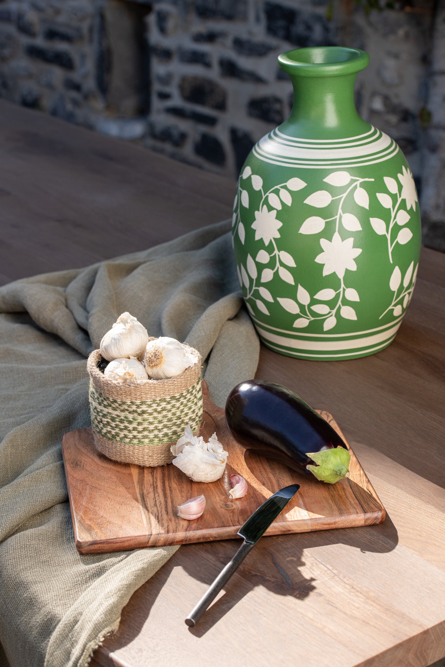 Plank Rechthoek Mangohout Donker Natuurlijk Klein