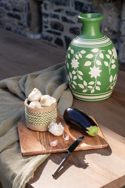 Plank Rechthoek Mangohout Donker Natuurlijk Klein