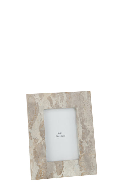 Fotolijst 10X15 Marmer Beige Klein