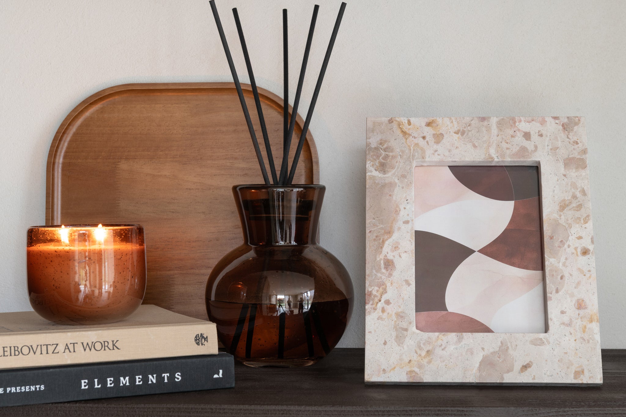 Fotolijst 13X18 Marmer Beige Groot