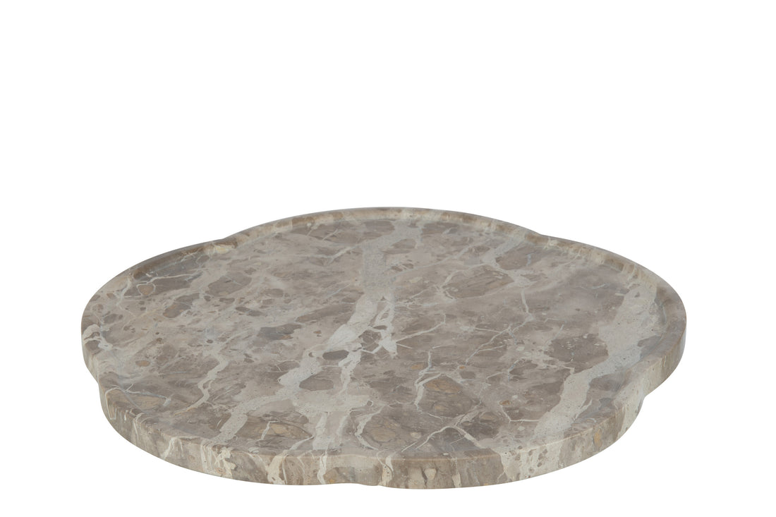 Lade Bloem Draaiend Marmer Beige