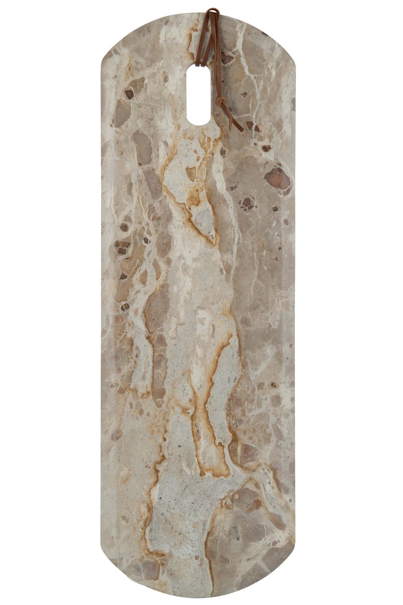 Plank Rechthoek Marmer Beige Groot