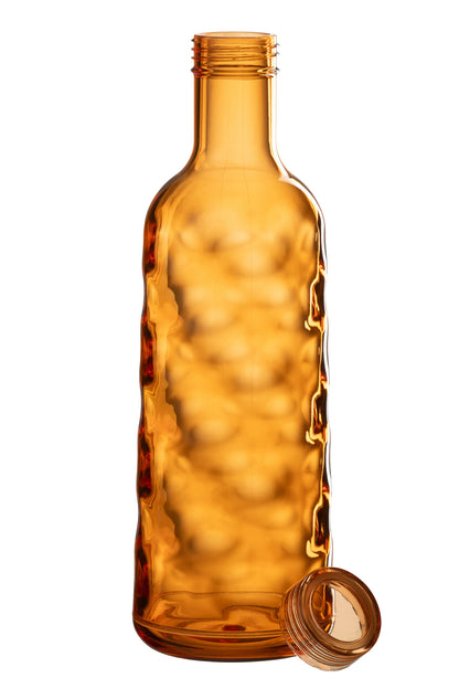 J-Line Fles Gehamerd In Giftbox Plastic Oranje