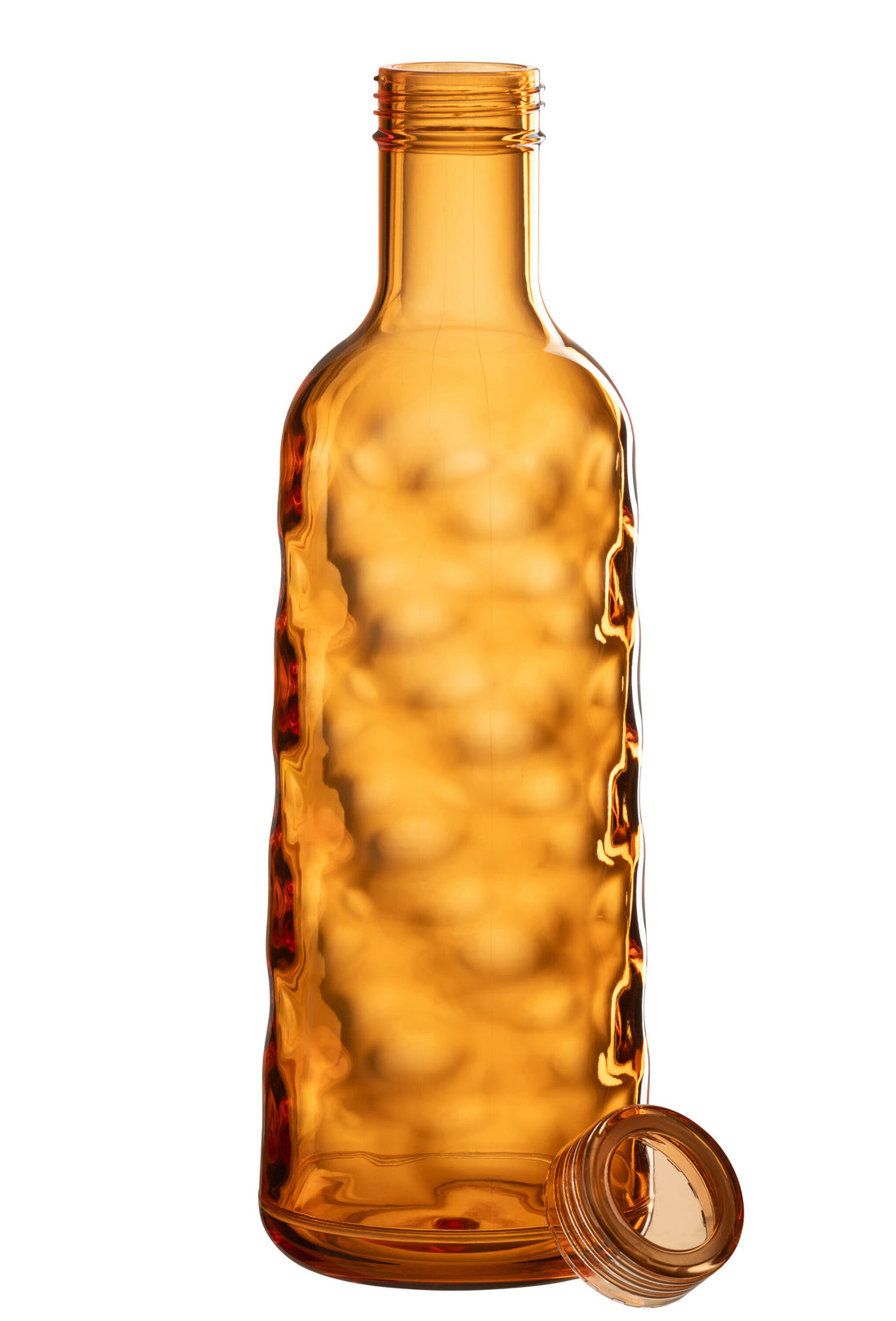 J-Line Fles Gehamerd In Giftbox Plastic Oranje