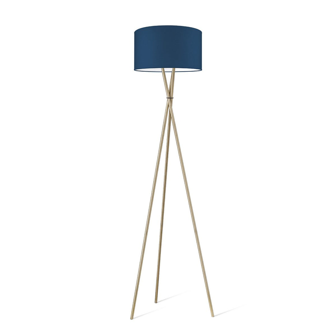 vloerlamp Bling-Legs Brons-DonkerBlauw-40cm