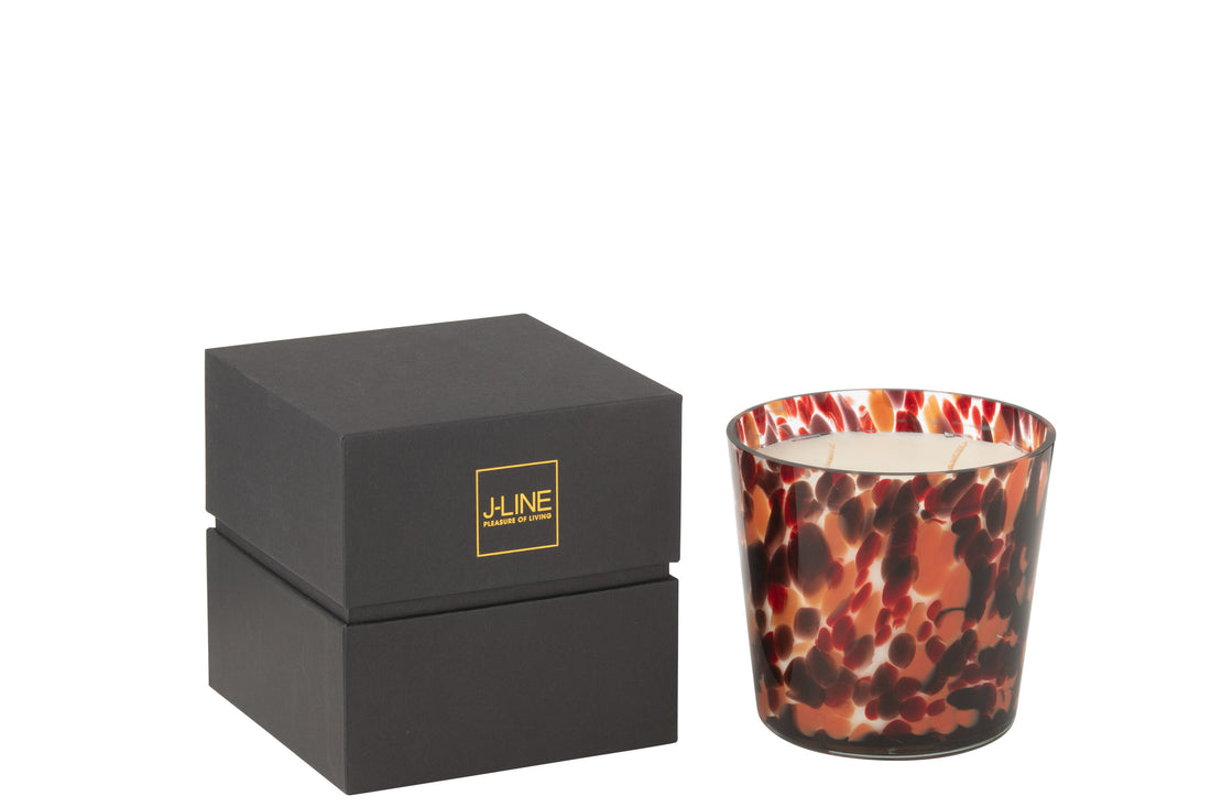 Geurkaars Noa Rood Mix Klein-50 Uur