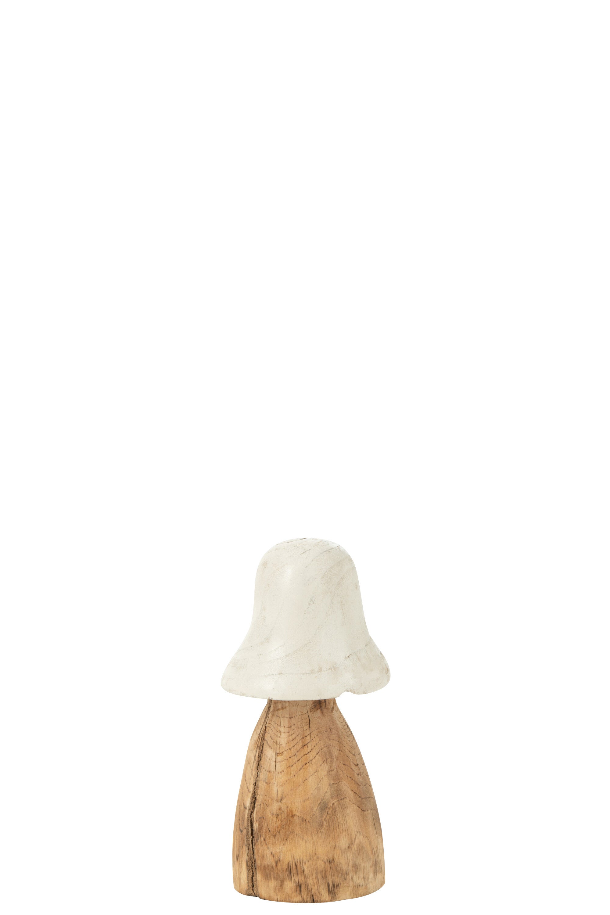 Paddestoelklok Top Wit/Natuurlijk Klein