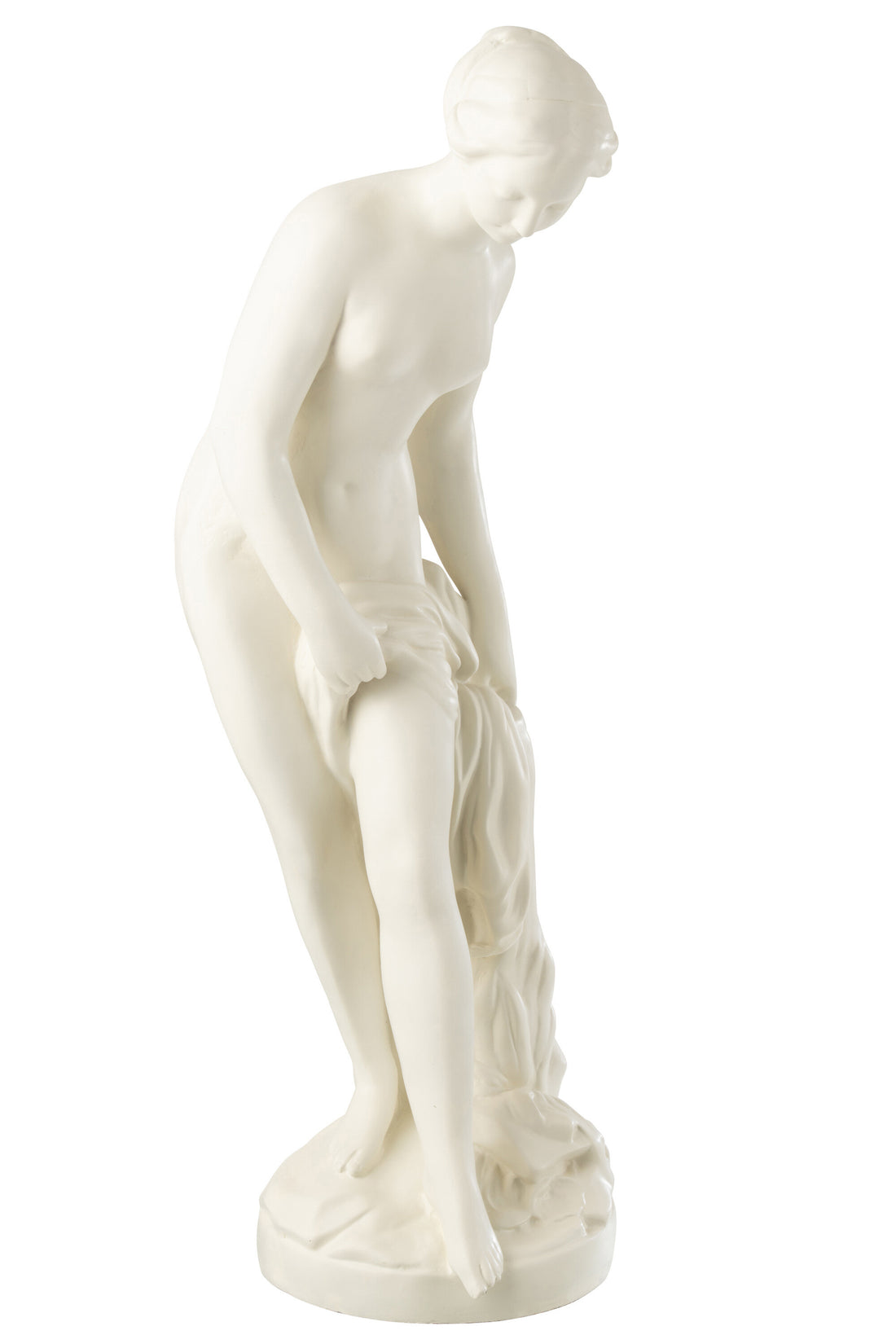 Beeld Dame Griekenland Hars Wit