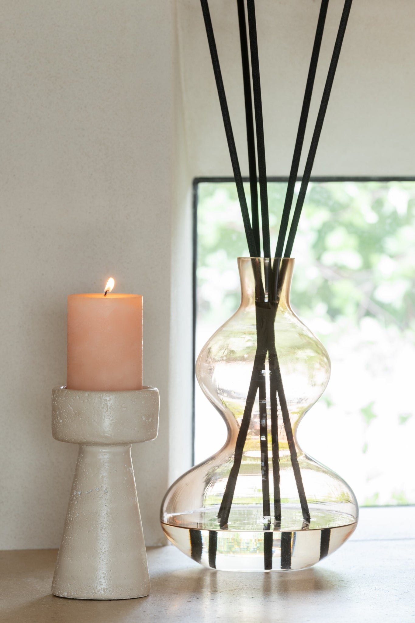 Geurolie Nordic Vetiver Glas Amber Klein