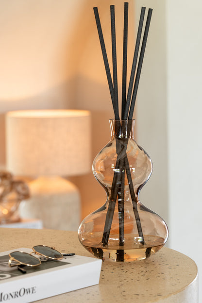 Geurolie Noords Vetiver Glas Amber Groot
