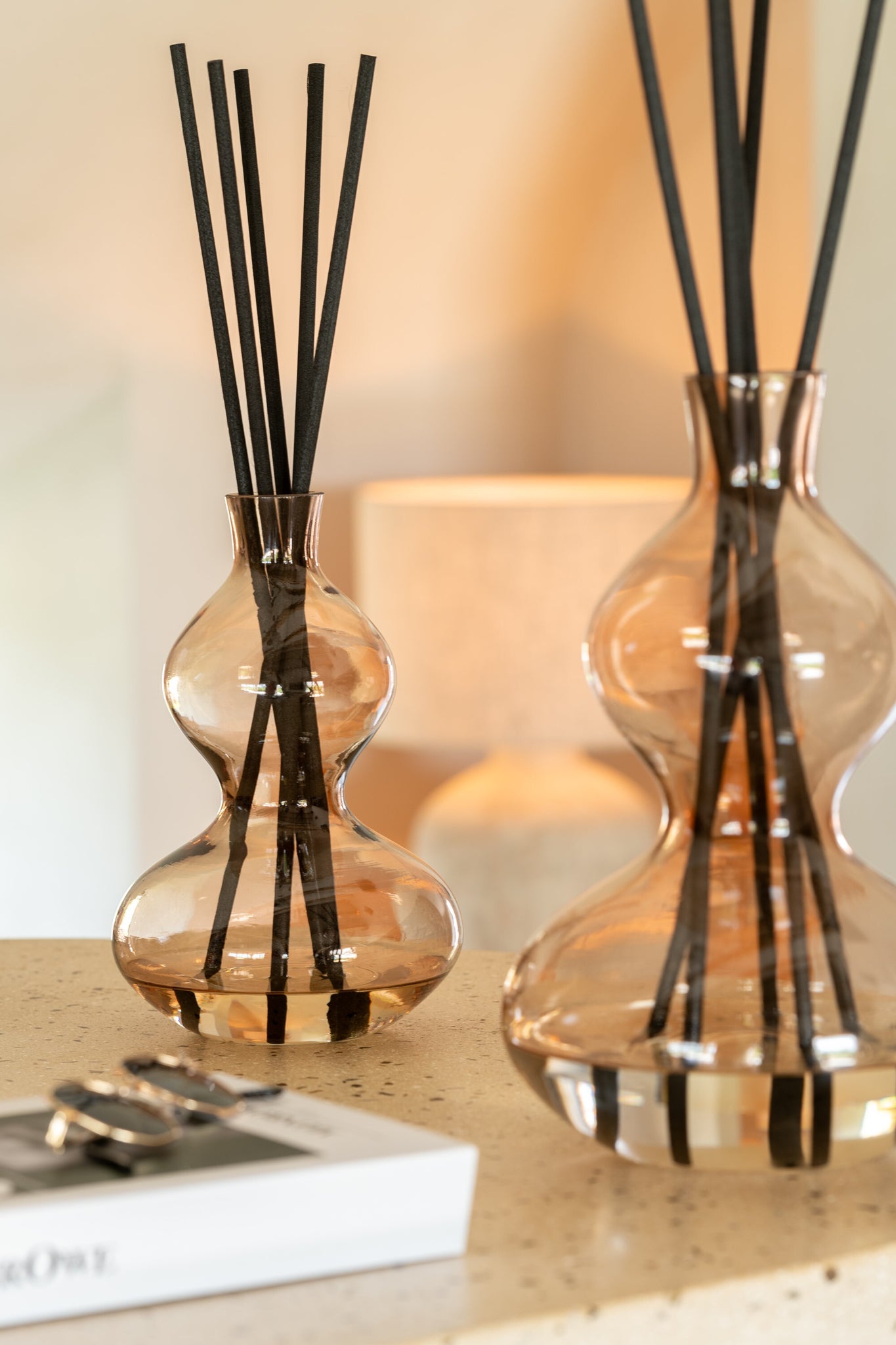 Geurolie Noords Vetiver Glas Amber Groot