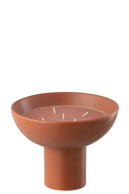 Geurkaars Keramische Beker Amber-12H