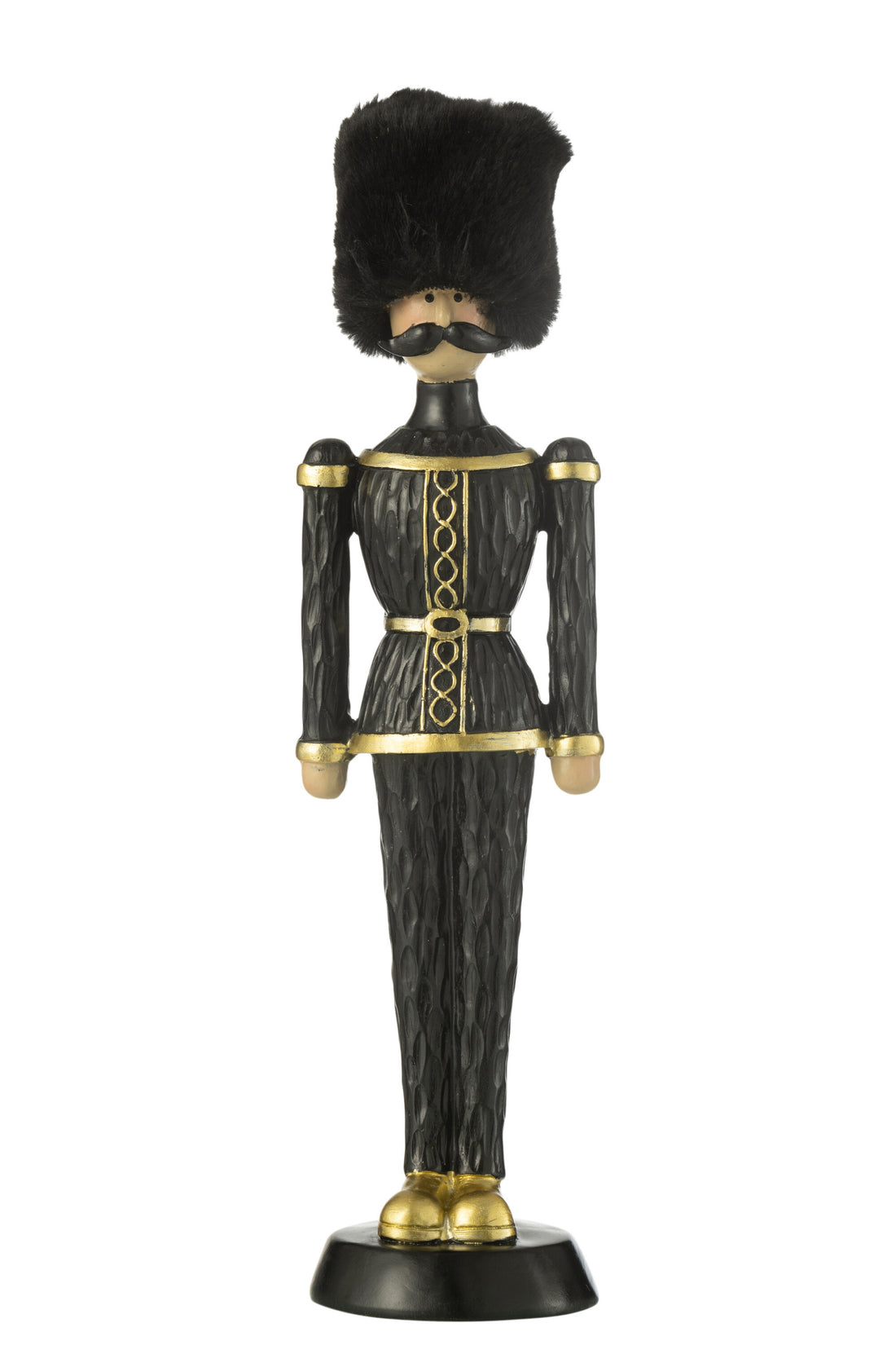 Notenkraker bontmuts hars zwart groot