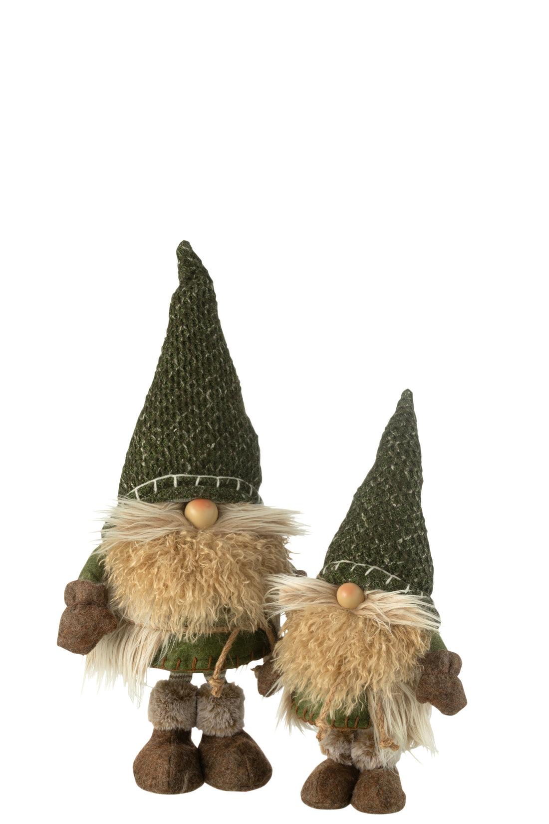Kabouter Gebreid Textiel Groen Groot
