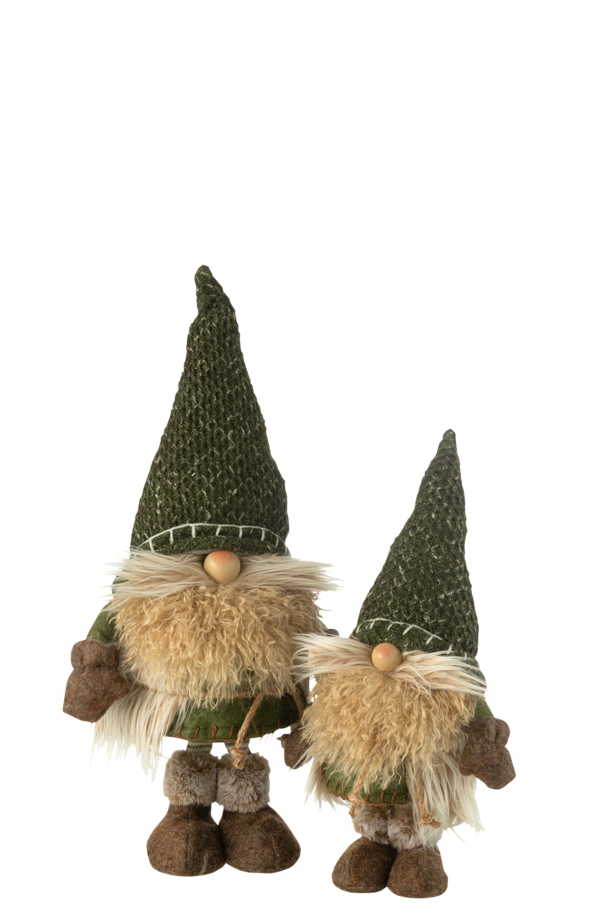Kabouter Gebreid Textiel Groen Groot