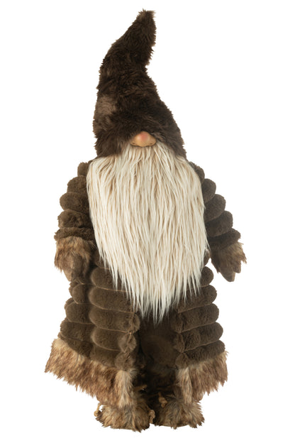 Kabouterbos Textiel Bruin Groot