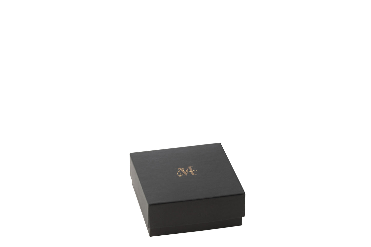 Geurkaars M-Chic Glas Goud/Zwart Klein-15H