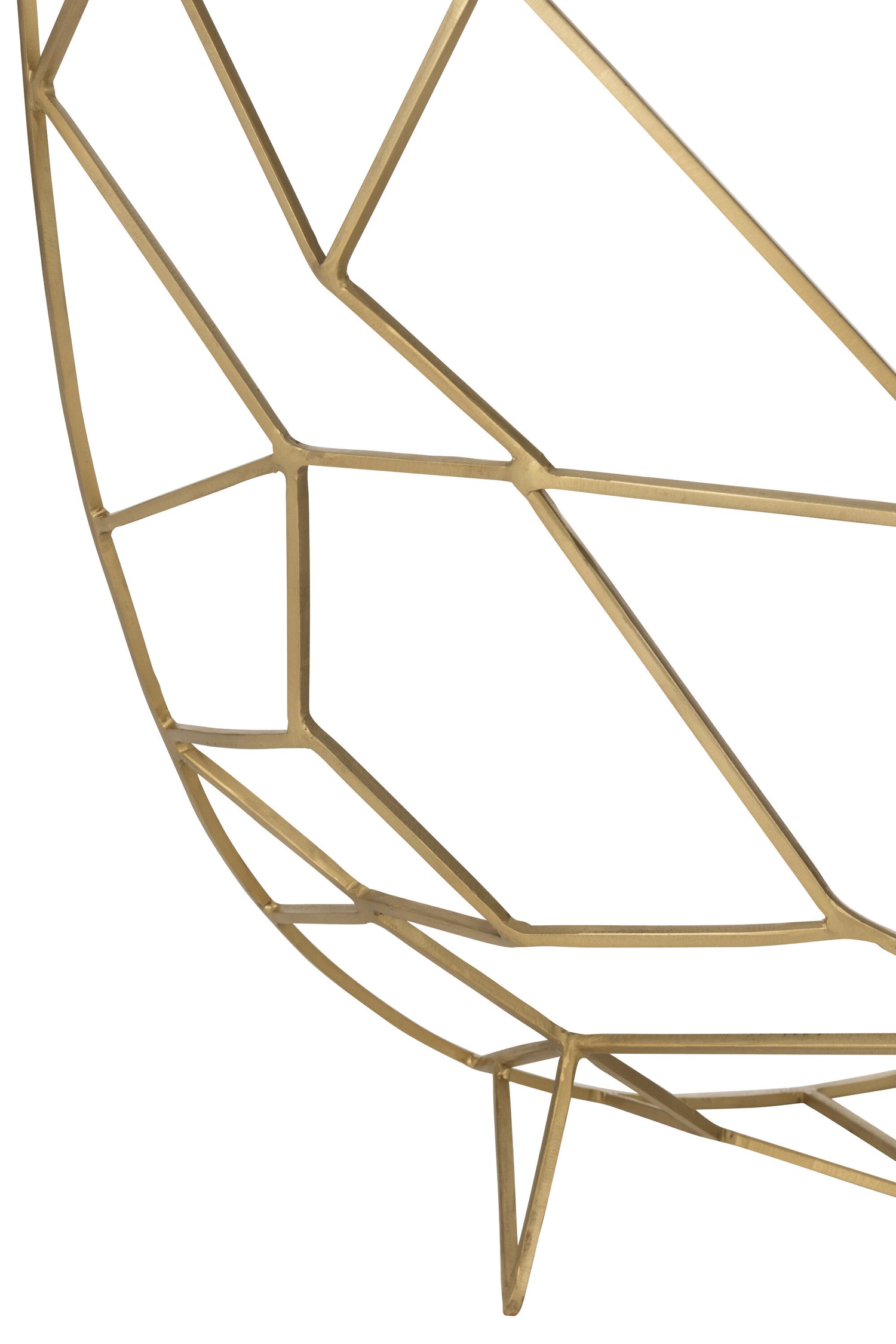 Console Moza Metaal/Glas Goud