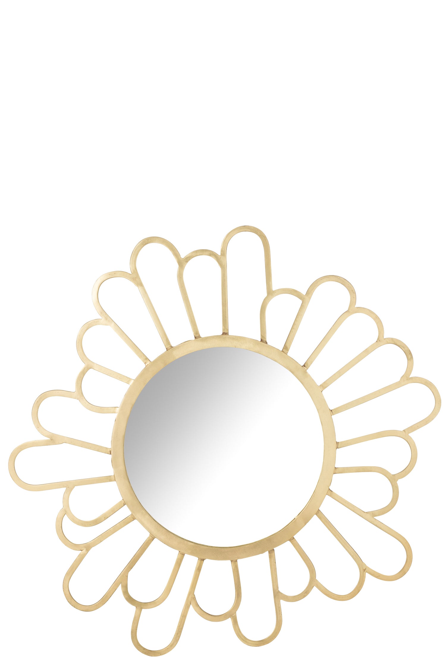 Spiegelbloem Metaal/Spiegel Goud