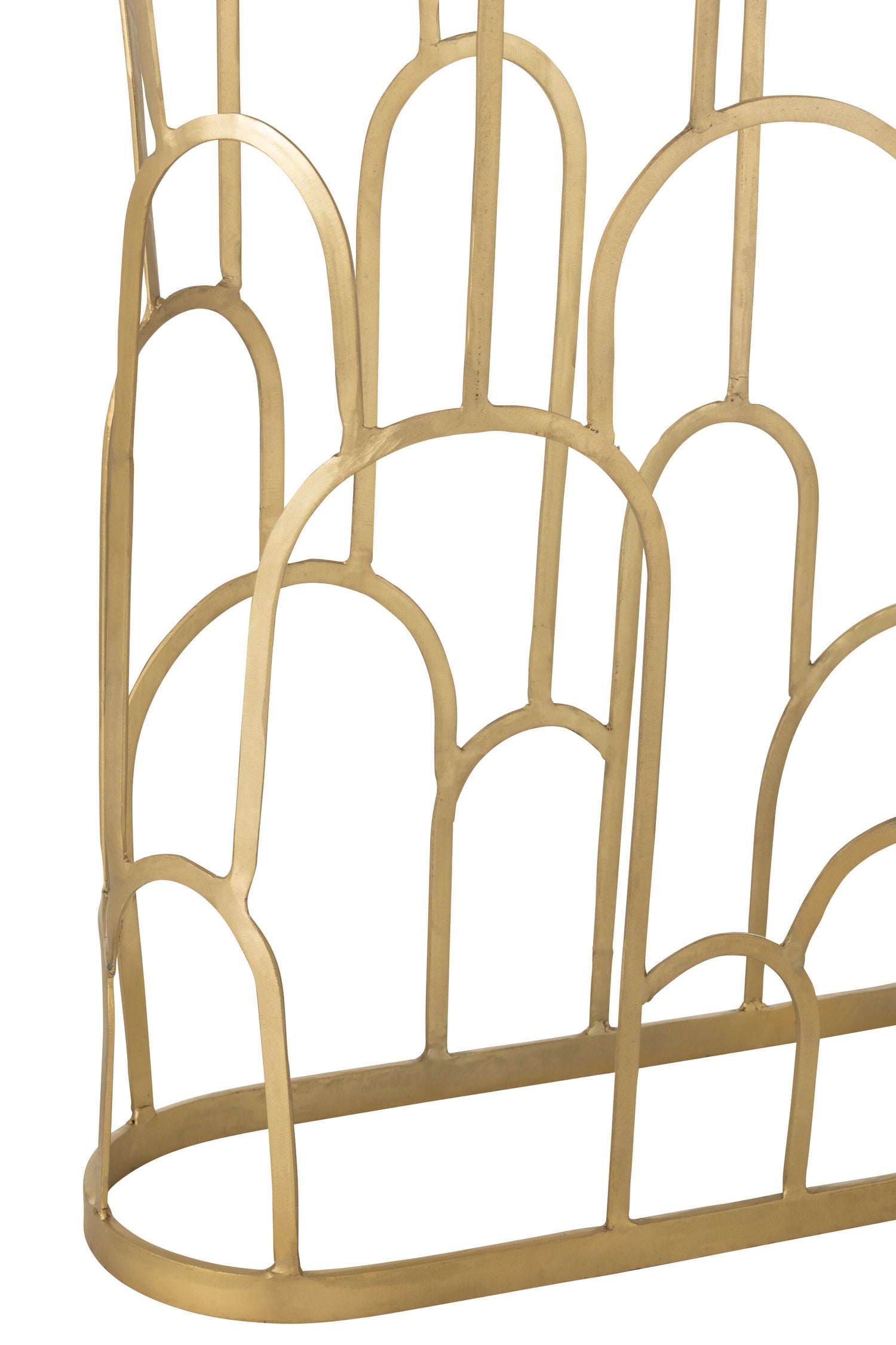 Console Moza Metaal/Marmer Goud