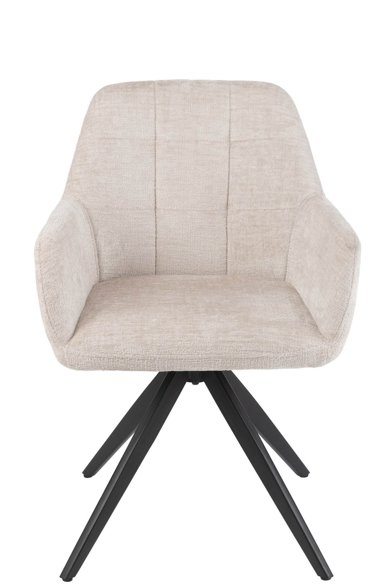 J-Line Stoel Louna Ijzer/Acryl Ivoor