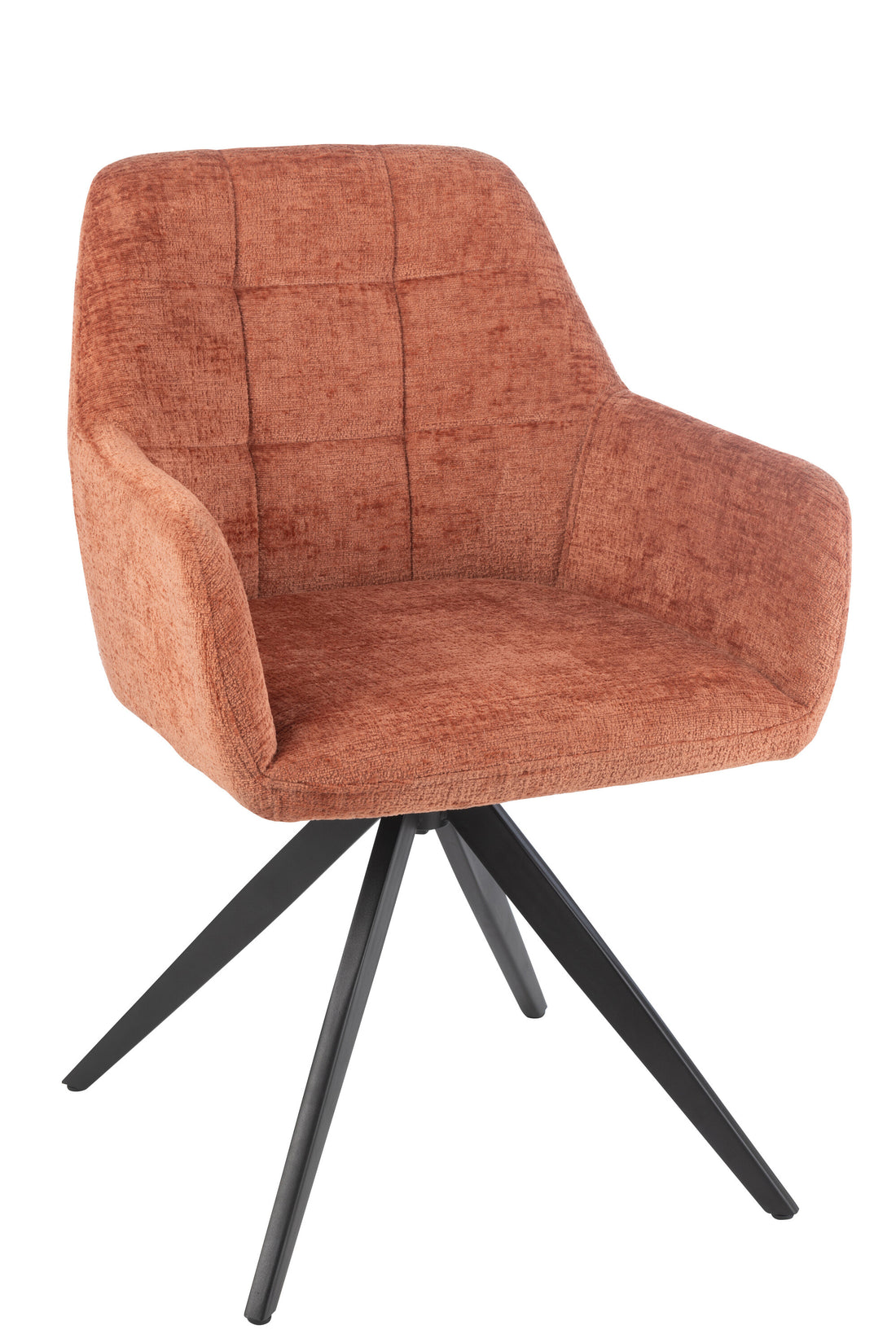 J-Line Stoel Louna Ijzer/Acryl Peche