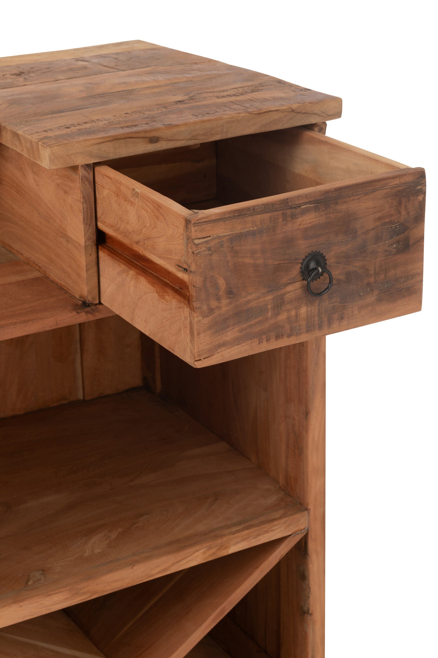 Bar 2 laden Gerecycled Hout Natuurlijk