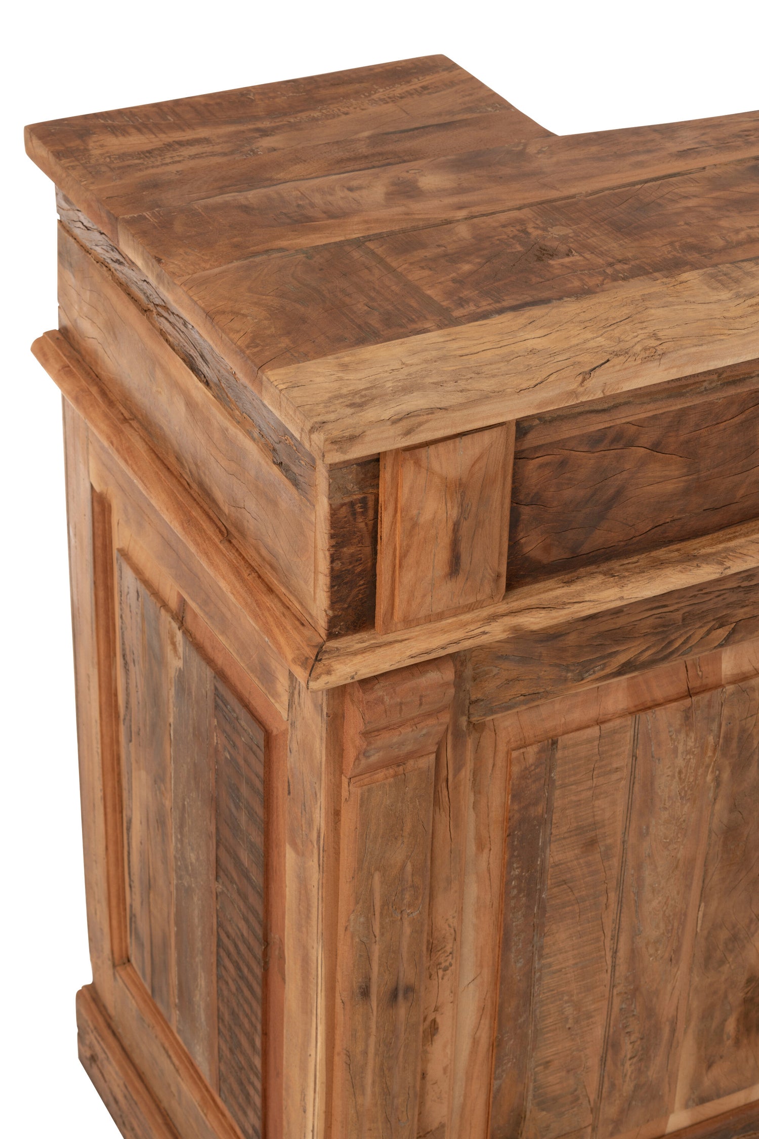 Bar 2 laden Gerecycled Hout Natuurlijk