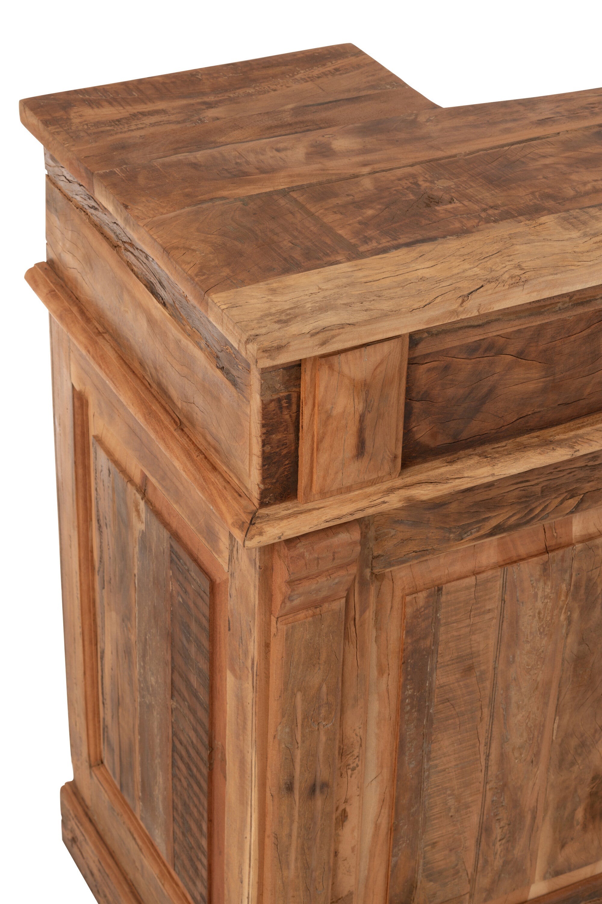 Bar 2 laden Gerecycled Hout Natuurlijk