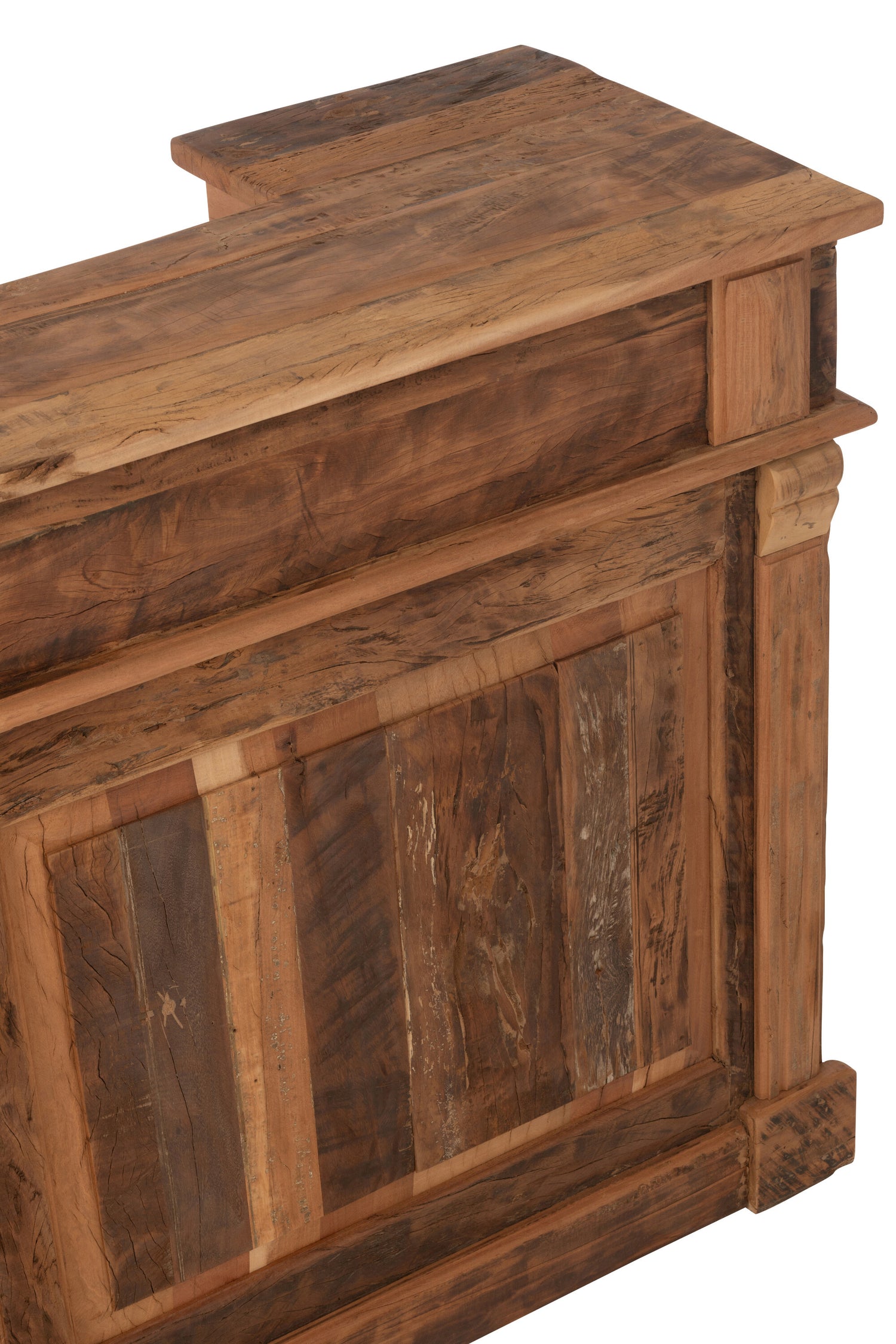 Bar 2 laden Gerecycled Hout Natuurlijk