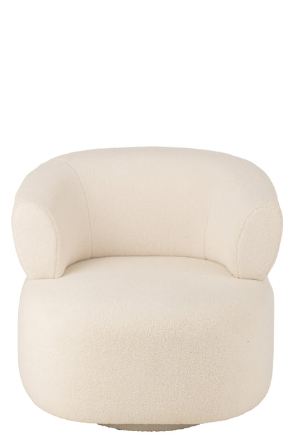 Lounge Seat Universe Schuim/Stof Wit