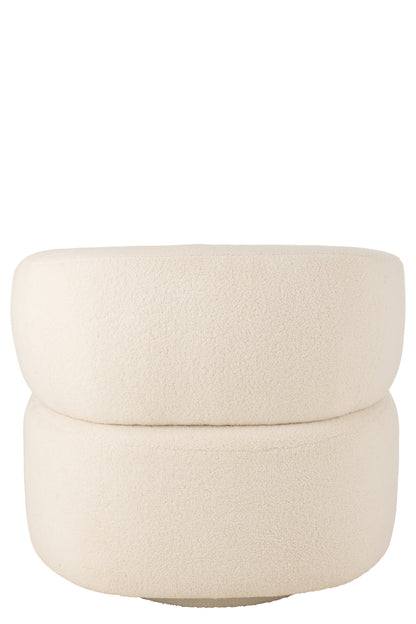 Lounge Seat Universe Schuim/Stof Wit