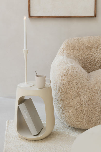 Bijzettafel Pod Mangohout Beige
