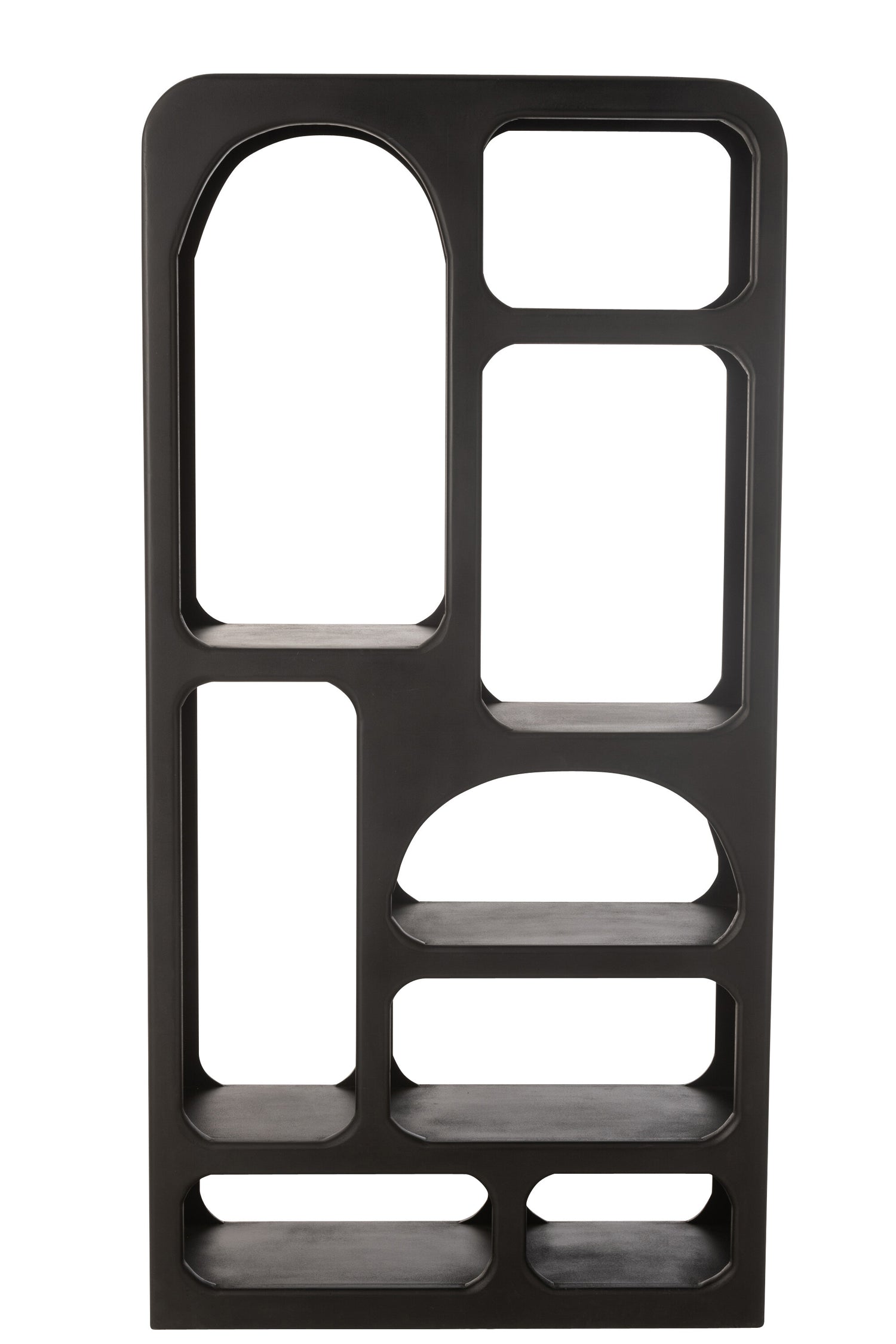 Boekenplank Grot Mangohout Zwart