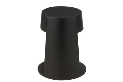 J-Line Bijzettafel Drawn Mango Hout/Mdf Zwart